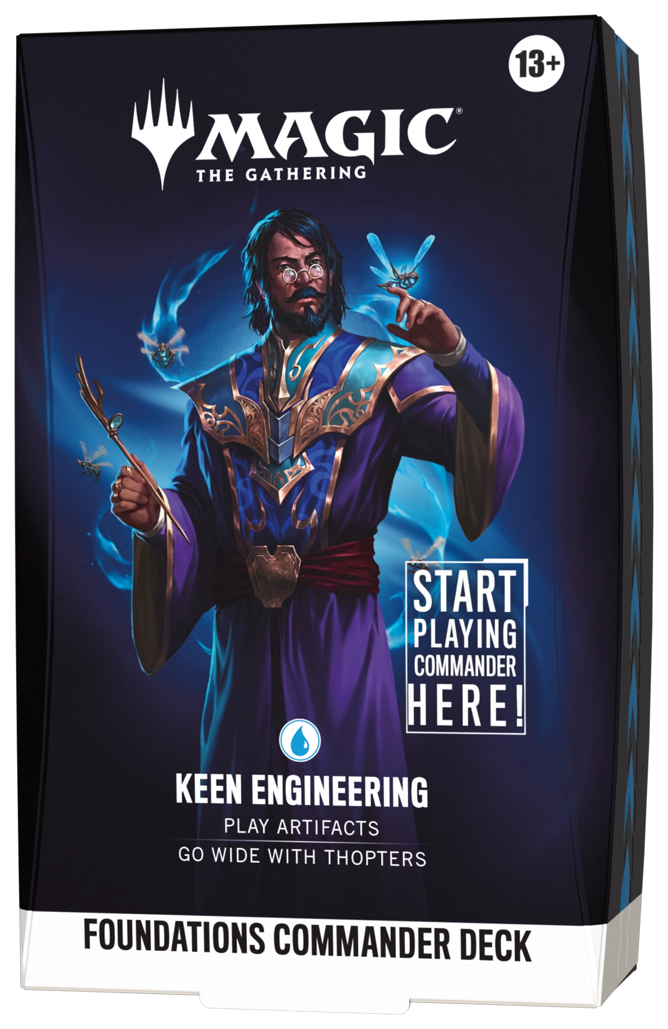 Magic: The Gathering Foundations Commander Deck Keen Engineering official product image